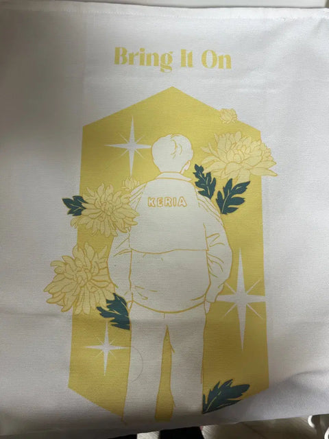 T1 Keria fabric poster birthday merchandise