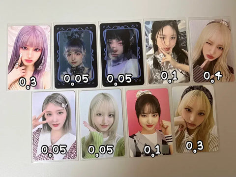 Selling Ive photo cards.