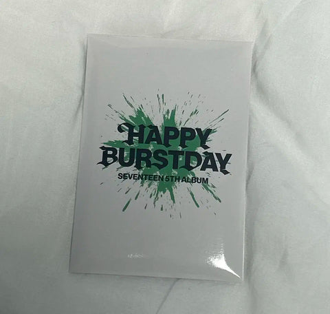 Seventeen Thunder Workshop Photocards All Members