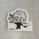 Jujutsu Kaisen Gojo Sanrio Cinnamoroll Badge Clip Kuji