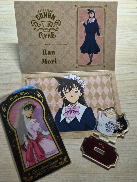 Detective Conan Butler Cafe Rachel Moore Mini Acrylic Stand Menu