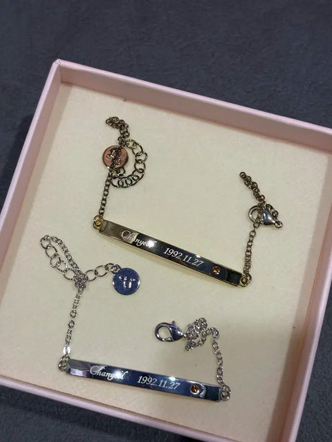 EXO Artium Chanyeol Birthday Bracelet