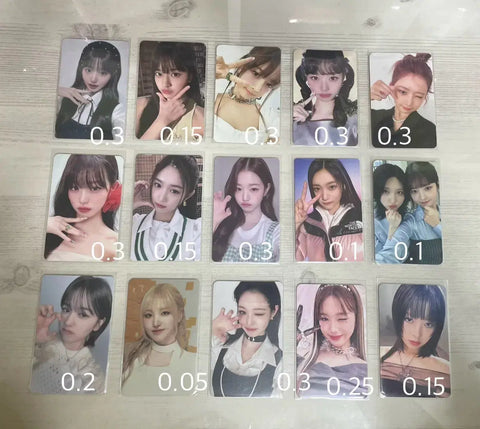 IVE~ I have a lot of photo cards.