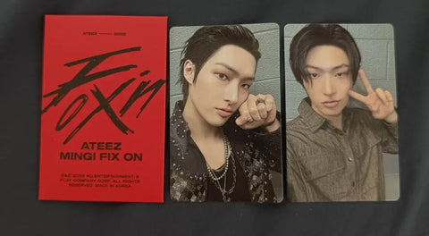 ATEEZ Mingi Birthday Pop-up Photocards - All Together