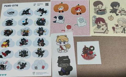 Became a Count's Trash Son, Baekmangdoe Postcard Sticker Photocard