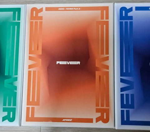 ATEEZ Fever Part 3 Deja Vu Unsealed Album 1 Set