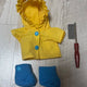 Teddy Tales XS Raincoat Doll Clothes + Comb