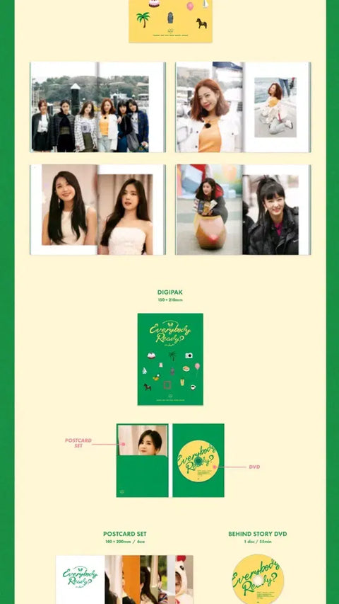 Apink Everybody ready? Photo Diary Package