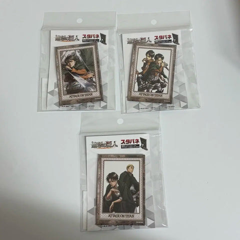 Attack on Titan Shingeki Final Stefanek Stand Badge Set