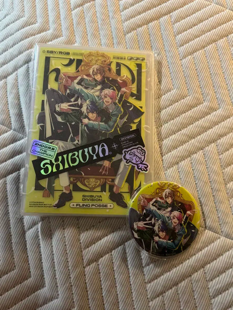 Hypnosismic Shibuya 2nd Winning Album + Badge Included