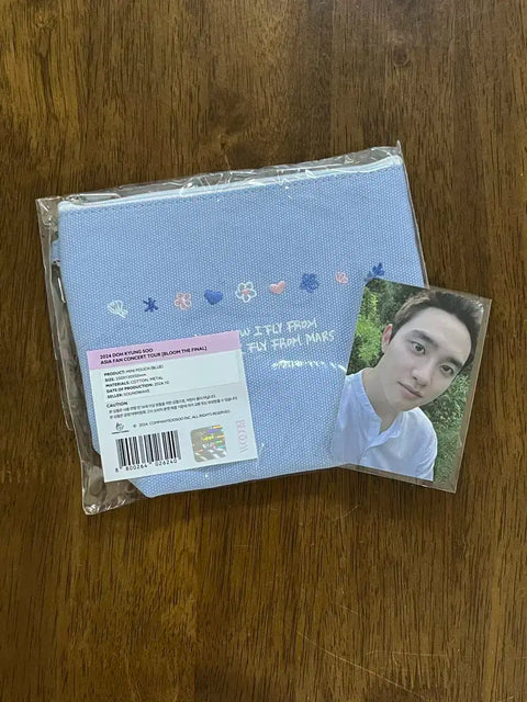Doh Kyungsoo D.O. BLOOM Fan Concert MD Pouch + Photocard Included