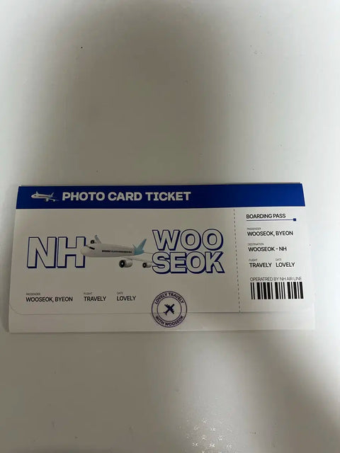 Byeon Woo-seok photocard
