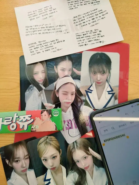 Izuna Asian Games ID Photo Card Set Signed Photo Card Postcard