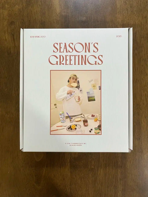 Doh Kyungsoo 2025 Season's Greetings + Ktown4u POB Photocards 2pcs