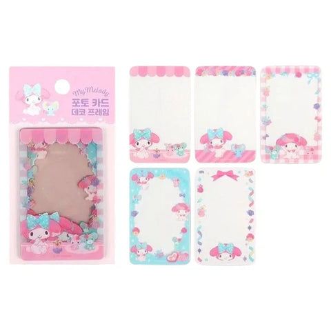 Authentic Korean Sanrio Characters My Melody Photocard Frame
