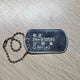 Lucy Shin Kwang-il's dog tag