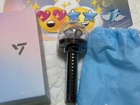 Carrot Bong (New Version), Seventeen official light stick, selling due to leaving the fandom. Lots of freebies!!