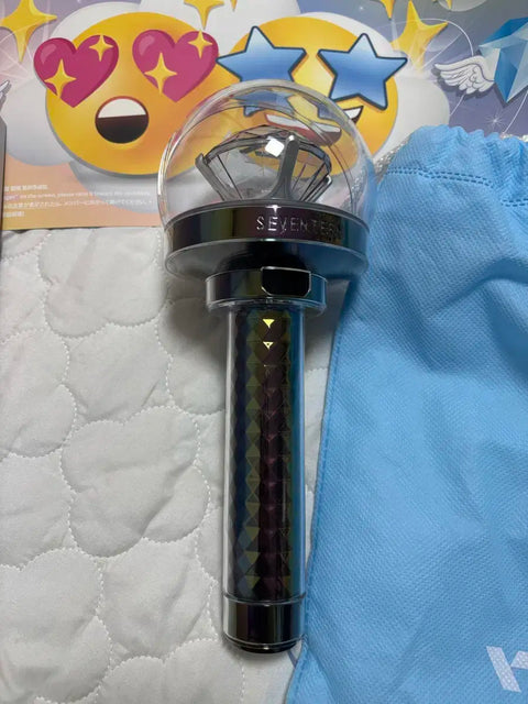 Carrot Bong (New Version), Seventeen official light stick, selling due to leaving the fandom. Lots of freebies!!