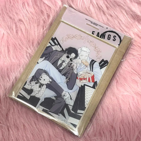 BL manga Fangs acrylic stand Kuji acrylic keychain Cheki resin