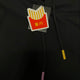 BTS McDonald's Collaboration Logo Hoodie Black M