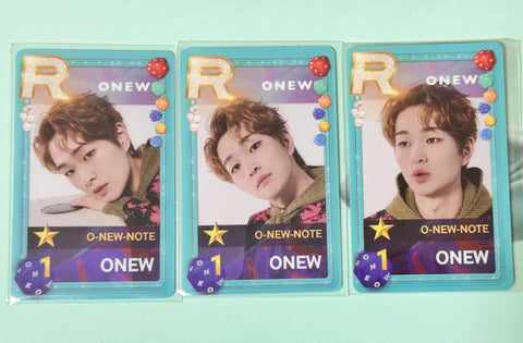 SHINee Onew SuperStar SM Limited Edition Photocards 5ea Bundle Transfer