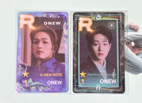 SHINee Onew SuperStar SM Limited Edition Photocards 5ea Bundle Transfer
