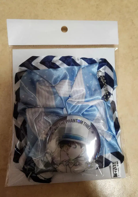 Detective Conan Conan, Kid Badge Scrunchie Set 30th Anniversary Exhibition