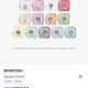 Seventeen Sanrio collaboration pouch