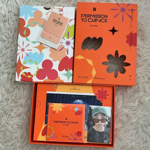 BTS Permission to Dance DVD + Jimin Photo Charm
