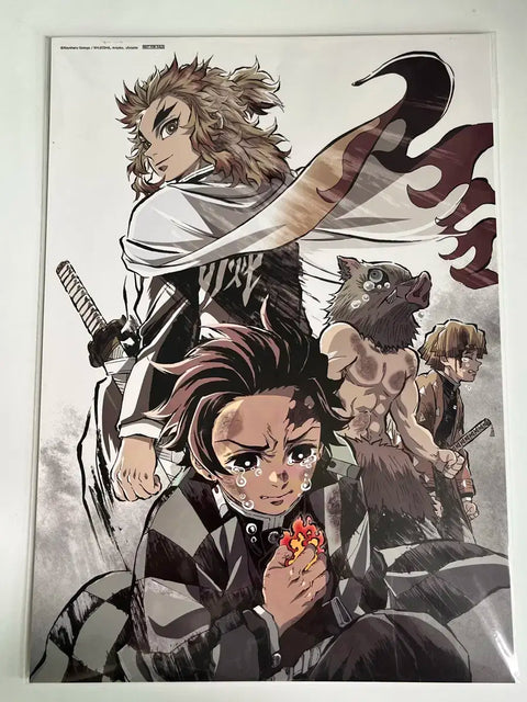 Demon Slayer: Kimetsu no Yaiba Mugen Train Bonus Illustration Poster
