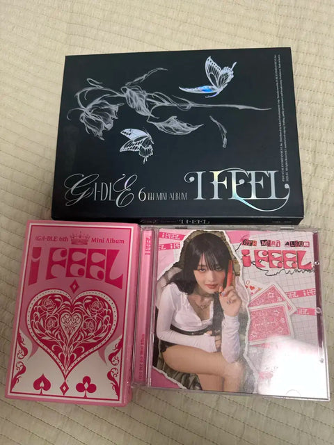 (G)I-DLE I Feel Album 3 Types