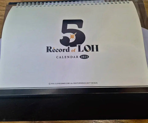 Lord of Heroes 5th Anniversary Event 2025 Calendar