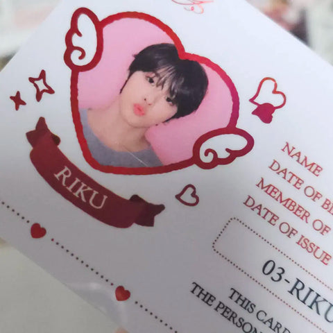 Batch) NCT Wish Riku ID Photo Photocard Collect Book Steady Pop-up Season's Greetings