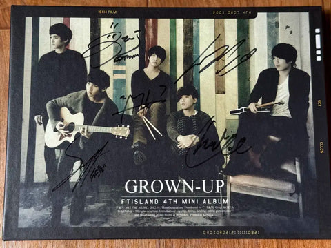 FTISLAND signed CD