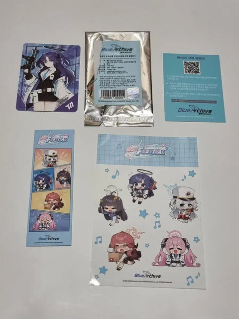 Blue Archive 2.5 Anniversary Festival Goods Set