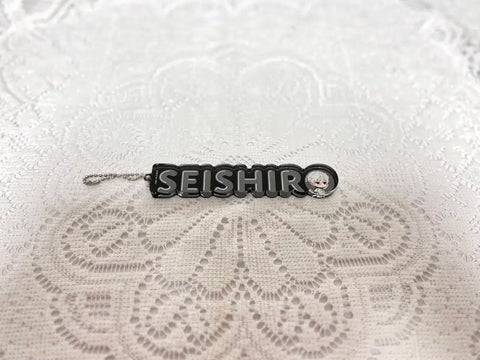 Blue Lock Chugai Mining Name Block Keychain Training Nagi Seishiro