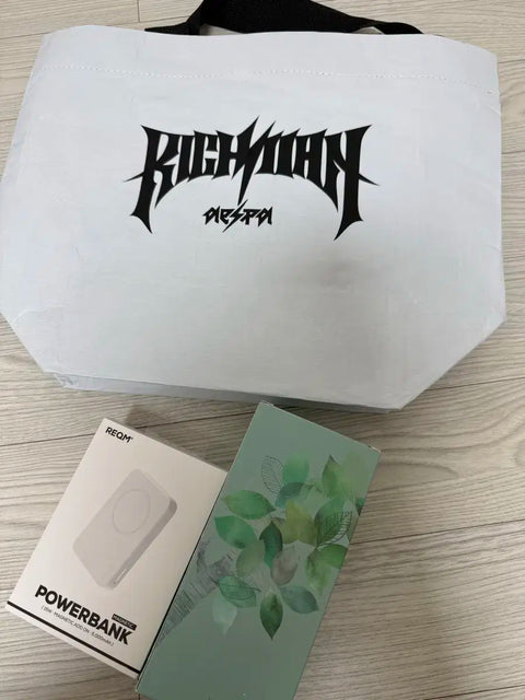 aespa Richman photocard workshop reverse support