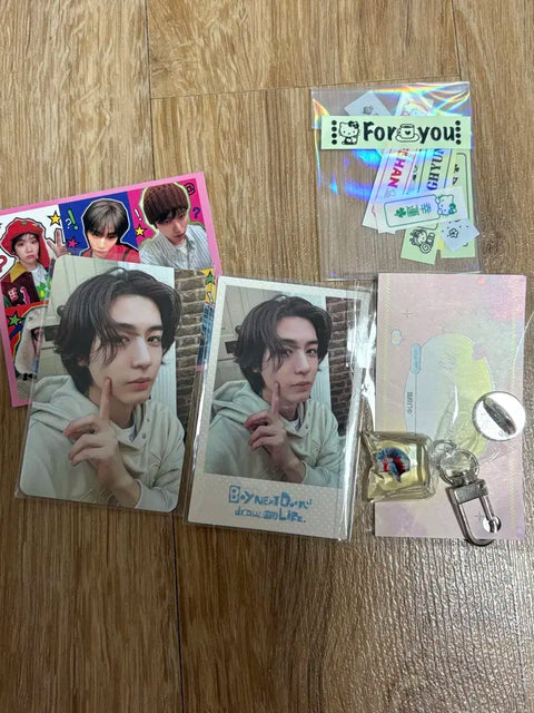 BONEDO Lee Han Callbook 1 Photocard Polaroid Special Gift Fish Keyring