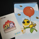 I'm selling a set of Sleepground, Pixelri, and Gakbyeol photo cards and Ddibushil stickers.
