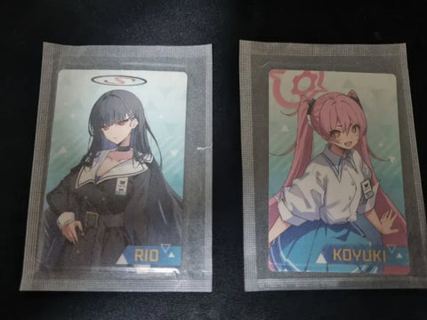 Blue Archive Wafer Photocard GS25 Rio, Koyuki Set