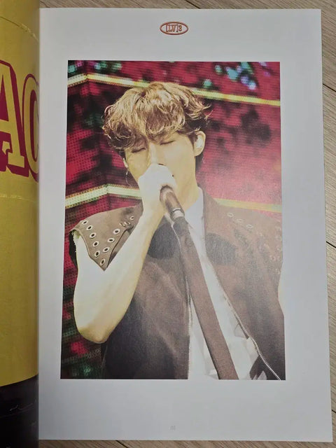 Kim Sung-kyu LV3 Let's Vacay Tour Concert Photobook + Postcard Set