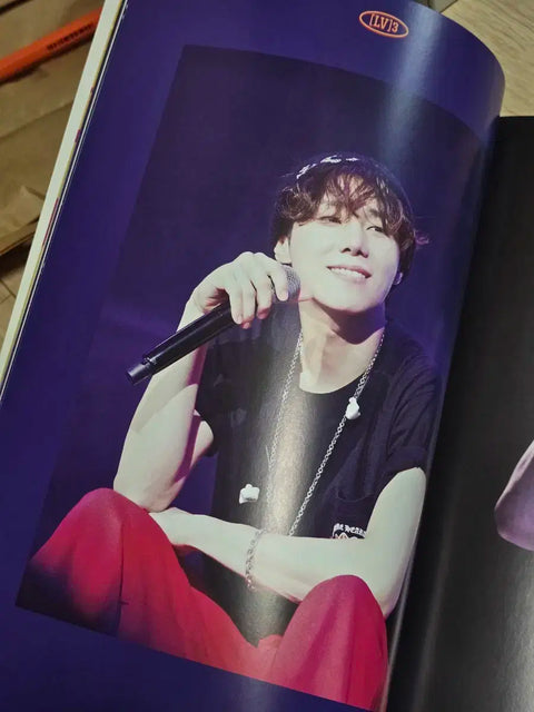 Kim Sung-kyu LV3 Let's Vacay Tour Concert Photobook + Postcard Set