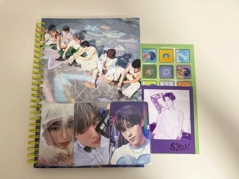 Color photobook unboxing