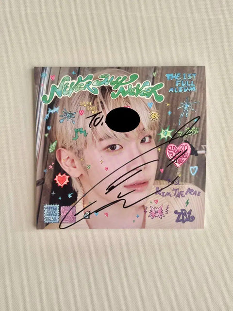 ZEROBASEONE Kim Taerae Digipack Autographed Digipack Split