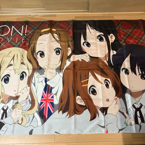 K-On! Authentic Movie Tapestry Extra Large 190cm