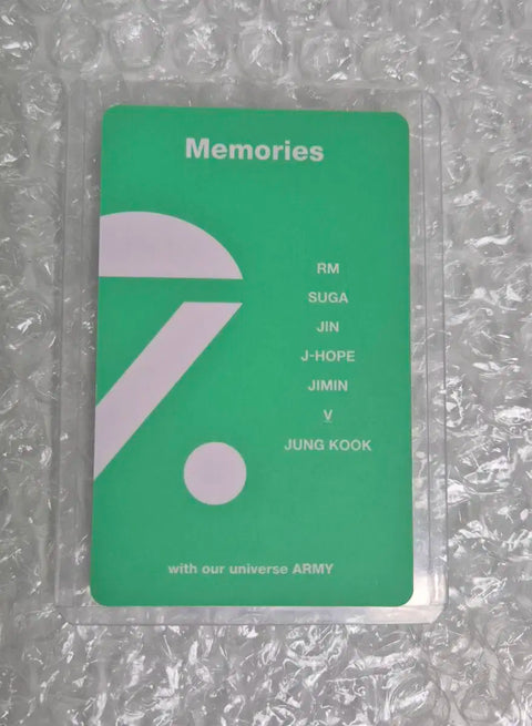BTS 2020 Memories Blu-ray Taehyung Photocard