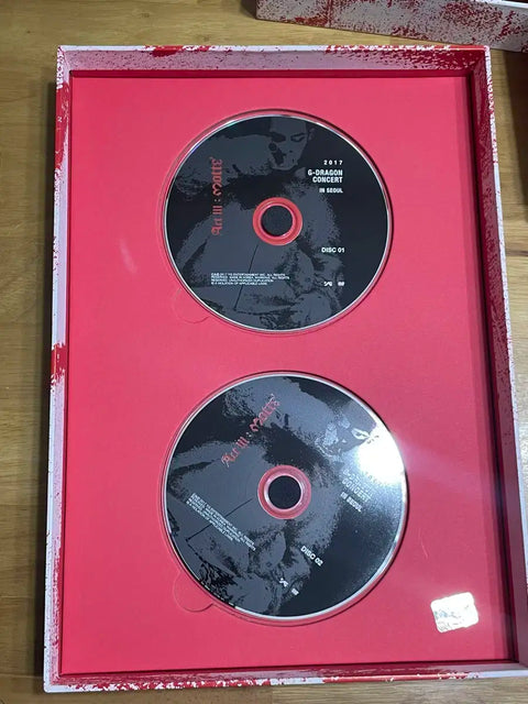 G-Dragon GD MOTTE Concert 2017 Seoul DVD Full Set