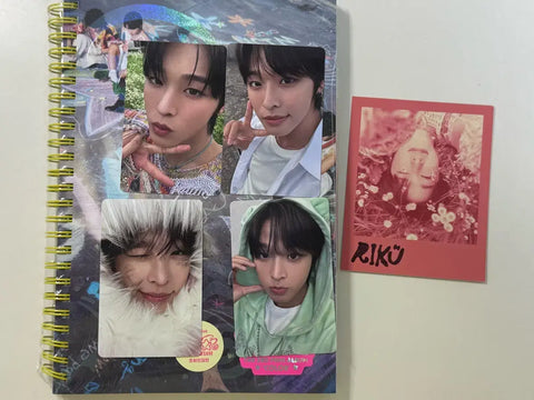 NCT Wish Color Photobook Riku Full Set First Press Limited Edition Aing Miracle Photocard