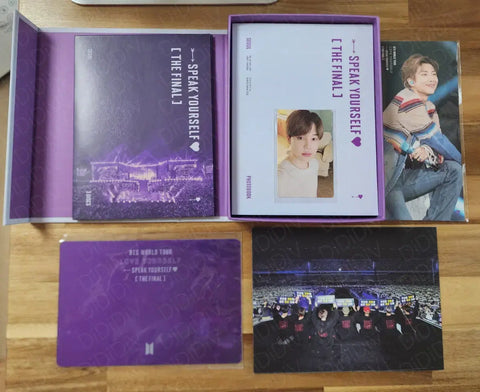 BTS Bangtan Boys The Final Seoul DVD First Press Limited Edition Full Set including Special Gifts