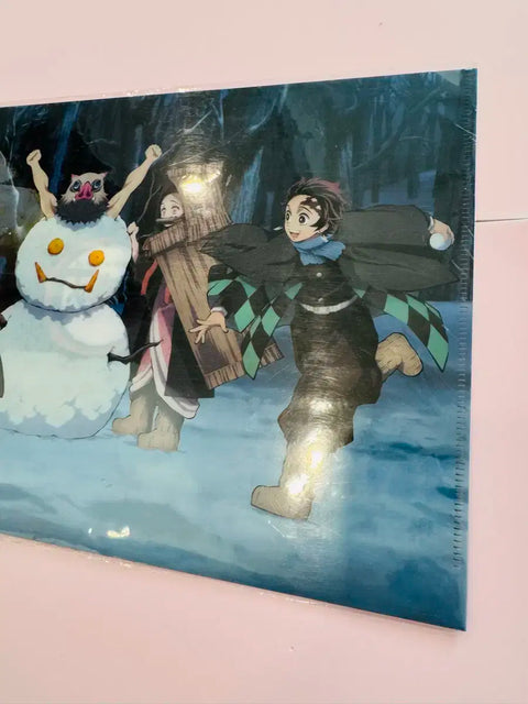 Demon Slayer Clear File Winter Version, Demon Slayer Japanese Clear File, Demon Slayer Goods